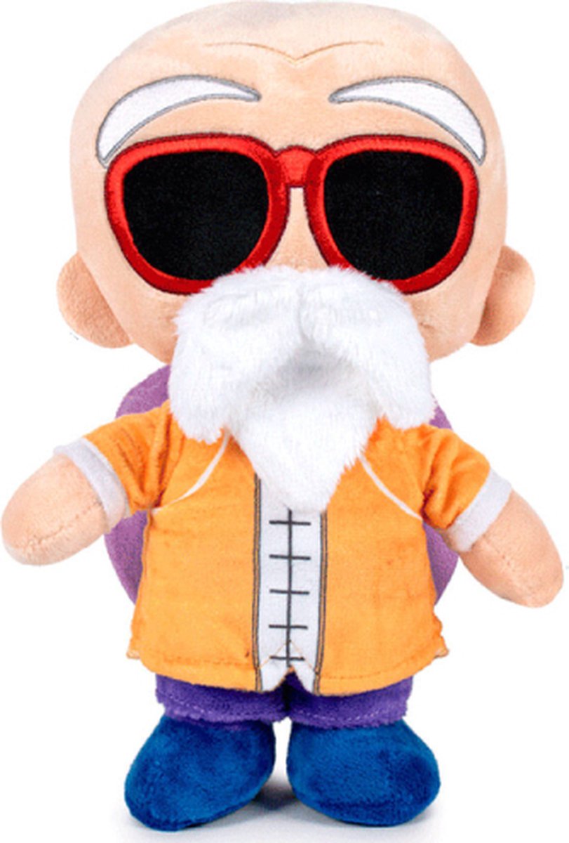 Kame Sennin - Dragon Ball Z Pluche Knuffel 30 cm {Speelgoed voor kinderen jongens meisjes | Dragon Ball Super Plush Toy | Super Saiyan Goku, Vegeta, Piccolo, Beerus, Majin Buu, Shenron}